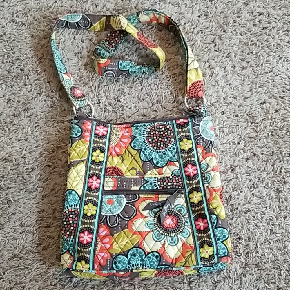 Vera Bradley Flower Shower hipster crossbody